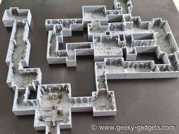 Instadungeon DIY 3D printed dungeon tiles