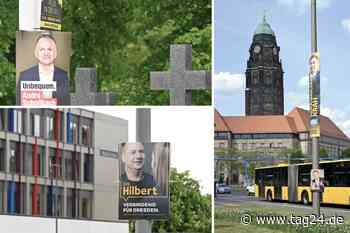 Plakate am Friedhof und vor Schulen! OB-Anwärter missachten die Wahl-Regeln - TAG24