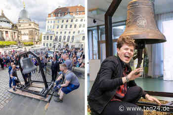 Dresden: Michael Patrick Kelly im Haus der Presse - Hier hängt der Frieden an der großen Glocke - TAG24