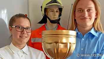 Jugendliches Kräftemessen beim Löschangriff in Dornburg