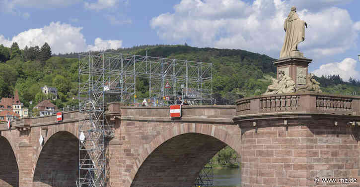 Alte Brücke:  Zahn der Zeit nagt an Heidelberger Denkmal