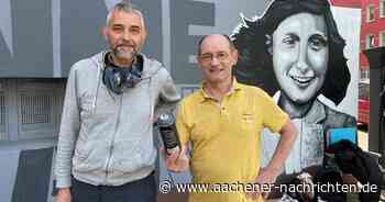 Street Art als Mahnmal: Großes Wandbild erinnert an Anne Frank