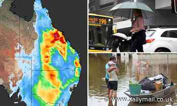 Brisbane, Sydney weather: Danger to life warning as rain bomb explodes over east coast - Daily Mail