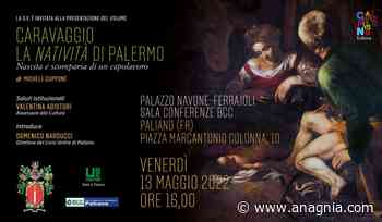 A Paliano la presentazione del volume "Caravaggio, la Natività di Palermo. Nascita e scomparsa di un capolavoro" - Anagnia