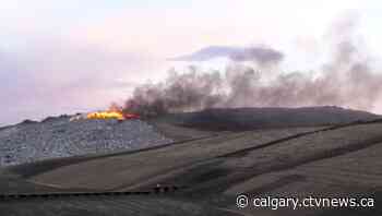 Calgary residents near recycling depot fire warned of air quality issues | CTV News - CTV News Calgary