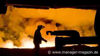 Thyssenkrupp: Industriekonzern profitiert vom Stahlboom und hebt Prognose an