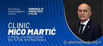 Il 27 marzo alle 14.30 a Salsomaggiore Terme il clinic con Mico Martic - Lega Nazionale Dilettanti Piemonte