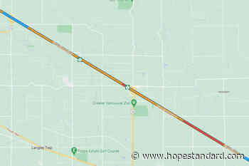 TRAFFIC: Westbound Highway 1 crash in Langley, congestion backed into Abbotsford – Hope Standard - Hope Standard
