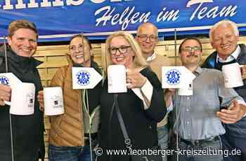 Feiertag in Leonberg: Beim THW fließt wieder der Maibock - Leonberger Kreiszeitung - Leonberger Kreiszeitung