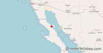 Sismo de magnitud 4.0 con epicentro en Guerrero Negro, Baja California Sur - infobae