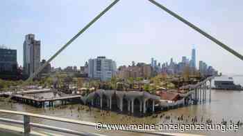 New York hat neuen Dachterrassenpark am Hudson River