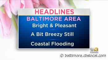 Maryland Weather: Pleasant Day, Tracking Weekend Rain