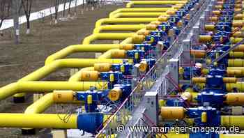 Gaslieferungen für Europa: Gas-Fluss aus Russland über die Ukraine stockt erstmals