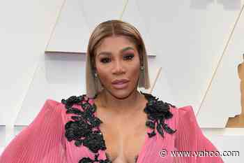 Serena Williams Pops in Pink Bodycon Dress & Barely-There Sandals in Photoshoot for Her Namesake Brand - Yahoo Life