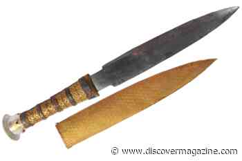 A New Origin Story for King Tut’s Extraterrestrial Dagger