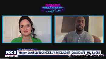 Vernon Davis, Danica McKellar talk judging Domino Masters - FOX 5 DC