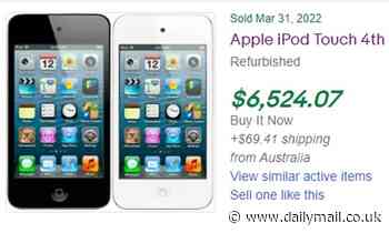 iPods are selling for THOUSANDS on eBay as Apple announces it's discontinuing them after 20 years 
