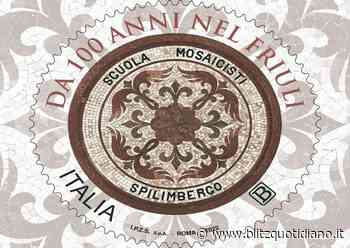 Poste Italiane, francobollo dedicato alla Scuola Mosaicisti del Friuli di Spilimbergo nel centenario della... - Blitz quotidiano