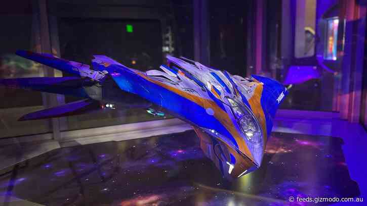 Get Your First Look at the Guardians of the Galaxy: Cosmic Rewind Ride Queue — and the Coolest New Merch