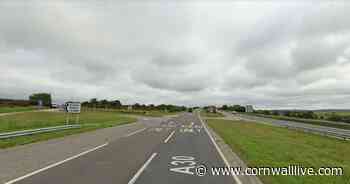 Woman injured as vehicle crashes off A30 in Cornwall - updates - Cornwall Live