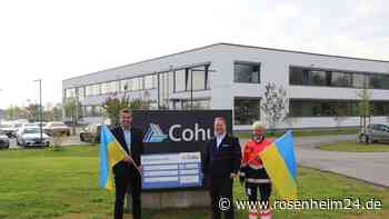 10.000 Euro Spende der Cohu GmbH aus Kolbermoor für Malteser International