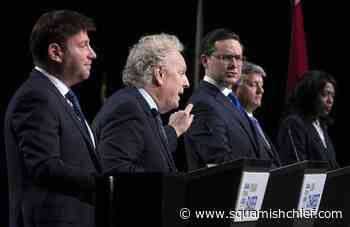 Conservative leadership candidates prep for first official party debate in Edmonton - Squamish Chief