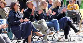 Wahlkampf in Aachen: Baerbock verteidigt Waffenlieferungen an die Ukraine - Aachener Nachrichten