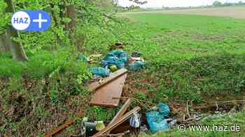 Hemmingen: Aha holt illegal entsorgten Müll am Stamsdorfer Holz bei Ohlendorf ab - HAZ