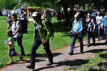 Großer Anklang bei der Einweihung des neuen Stiefelrundwegs in Sulz - Lahr - Badische Zeitung
