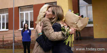 Jill Biden crosses into Ukraine, meets first lady in surprise Mother's Day visit