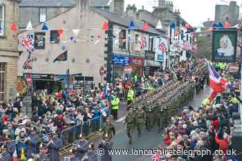 Clitheroe regimental march to launch Platinum Jubilee celebrations