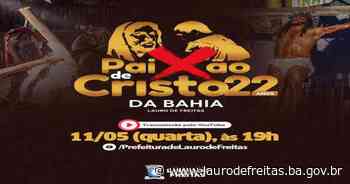 Espetáculo 'Paixão de Cristo de Lauro de Freitas' será transmitido no youtube nesta quarta-feira (11) - Prefeitura de Lauro de Freitas (.gov)