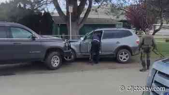 VIDEO: Driver arrested after dangerous flight from police in Kamloops - CFJC Today Kamloops