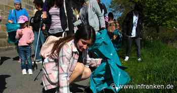 Bamberg: "Great Thanks Day" - ukrainische Geflüchtete säubern städtische Ufer und Wege