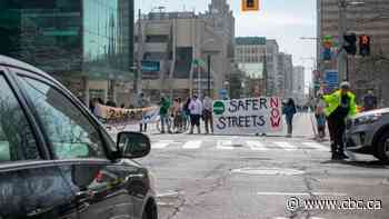 Protestors call for safer streets in Hamilton during Main Street protest