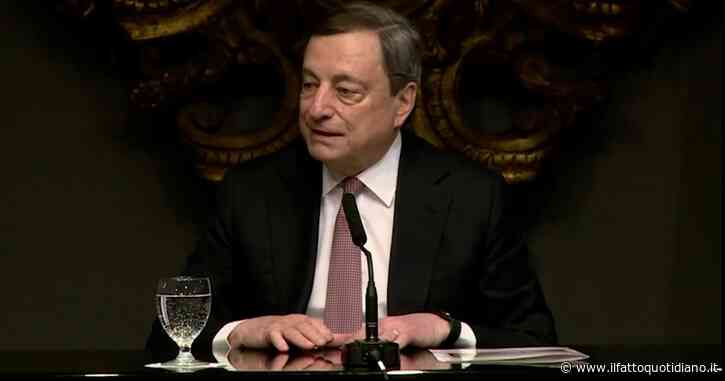 Ucraina, Draghi: “L’Europa è l’alleato degli Usa, le sue visioni non sono in contrasto ma stanno cambiando. Bisogna parlare di questa diversità”