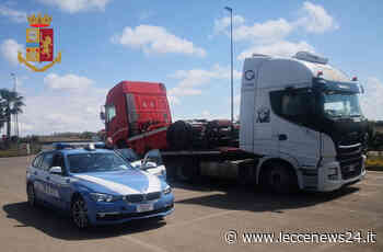 “Pizzicato” sulla Lecce-Brindisi con il cronotachigrafo manomesso, denunciato autotrasportatore - Leccenews24