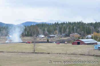 Grass fire extinguished south of Quesnel – Quesnel Cariboo Observer - Quesnel - Cariboo Observer