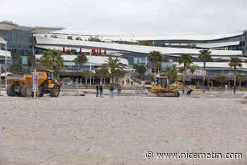 Pourquoi la plage en face de Cap 3000 est-elle inaccessible à Saint-Laurent-du-Var?