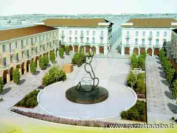 Alba, la bambina alta 12 metri ideata da Valerio Berruti anima la discussione - http://gazzettadalba.it/