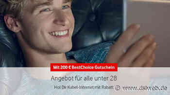 Vodafone Kabel Internet Young mit 200 € BestChoice Gutschein - Dslweb.de