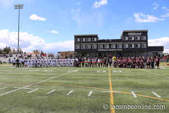 Lacombe celebrates MEGlobal Athletic Park as Buccaneers battle the Irish - LacombeOnline.com