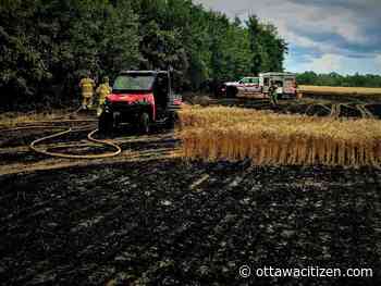 Hot, dry weather prompts open fire ban, following two major grass fires