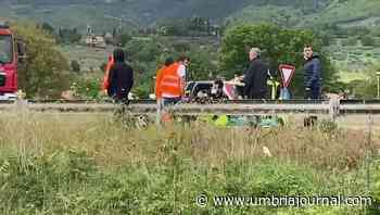 Incidente sulla 75 Centrale Umbra verso Foligno, un ferito video - Umbria Journal il sito degli umbri