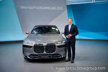 Statement and Presentation Oliver Zipse, Chairman of the Board of Management of BMW AG, 102nd Annual General Meeting of BMW AG in Munich on 11th May 2022 - BMW Press