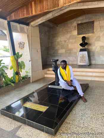 Why Oliver Barker-Vormawor took a pilgrimage to Nkrumah's hometown, Nkroful and the discovery he made - Myjoyonline
