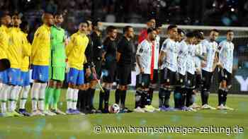 Länderspiel zwischen Brasilien und Argentinien abgesagt