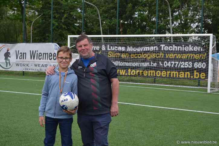 Mykyta (11) is pas aangekomen uit Oekraïne en kan al toernooi spelen bij voetbalclub Sint-Joris: nu nog vrienden maken op school