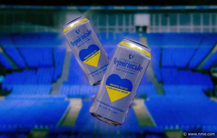 The O2 to stock Ukrainian lager to support humanitarian relief efforts