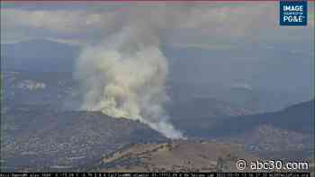 Evacuation warnings issued for some Fresno County residents as crews battle wildfire